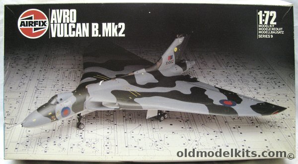 Airfix 1/72 Avro Vulcan B Mk2 - 44 Sq XM607 / 9 Sq XH562 / 617 Sq XL321, 09002 plastic model kit